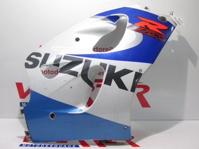 CARENADO LATERAL DERECHO de repuesto de una moto SUZUKI GSX 600 R 1998