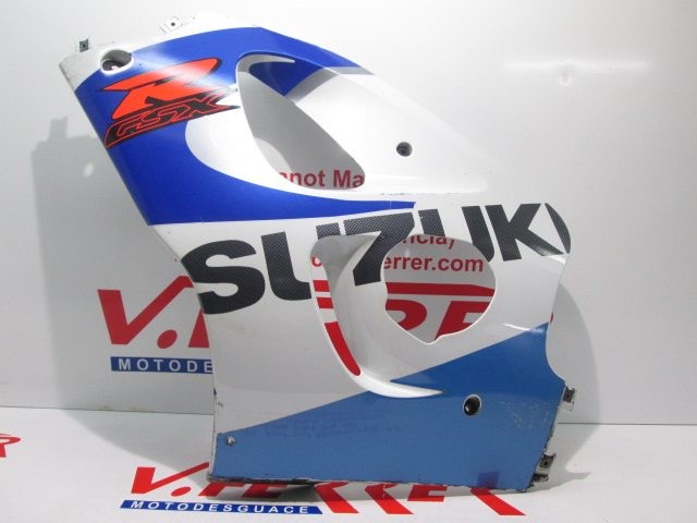 LEFT SIDE FAIRING (DIAL) of scrapping a motorcycle SUZUKI GSX 600 R 1998