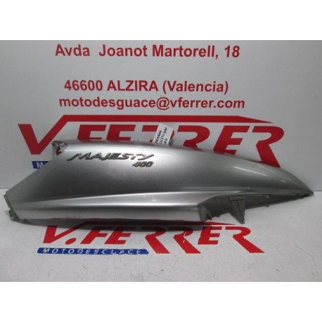 BACK COVER RIGHT SIDE (MARKED) scrapping a motorcycle YAMAHA MAJESTY 400 2004