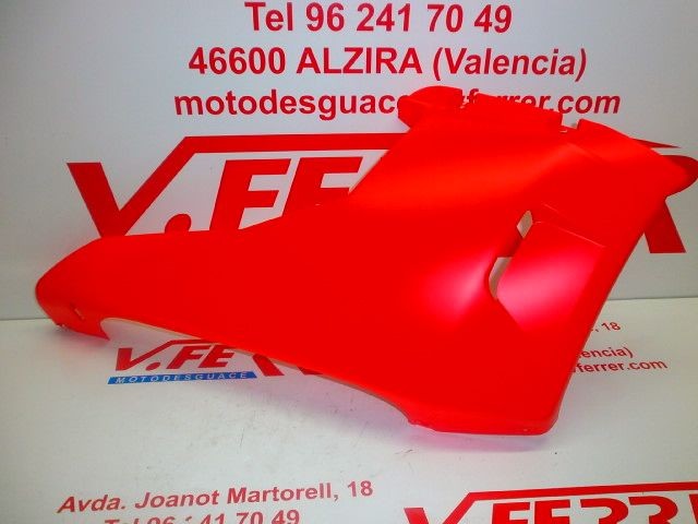 BOTTOM RIGHT SIDE COVER RED DERBI GPR a