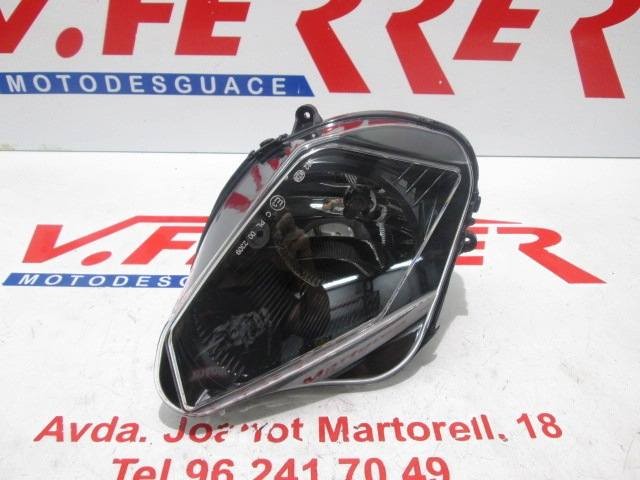 FRONT RIGHT OPTIC LIGHT of scrapping a DERBI GPR 50 R 2004