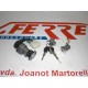 JUEGO CERRADURAS CON 2 LLAVES de repuesto de una moto SYM JET 50 / JET 100