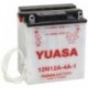 Bateria para moto o ciclomotor marca YUASA modelo 12N12A-4A-1 de 12v 12Ah