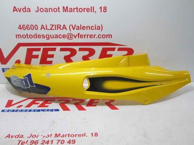 YELLOW RIGHT SIDE COVER scrapping a DERBI GP1