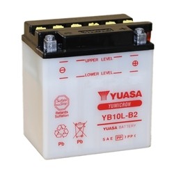 Bateria para moto o ciclomotor marca YUASA modelo YB10L-B2 de 12v 11Ah