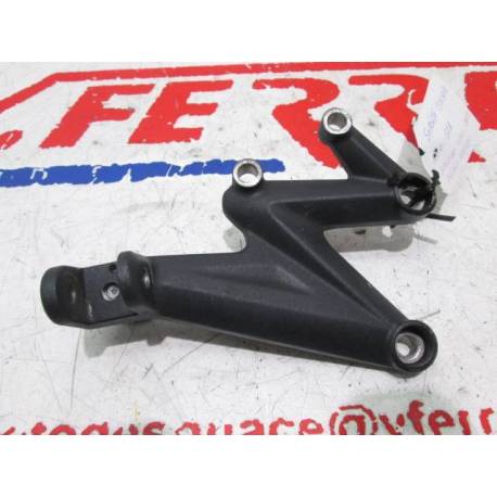 Motorcycle Triumph Street Tripe 675 2012 Right Front Footrest Support Replacement