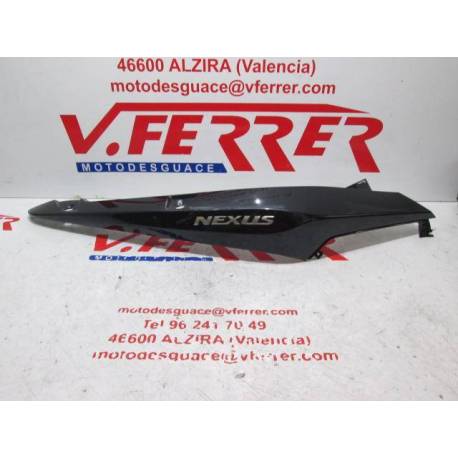 Motorcycle GILERA NEXUS 250 2008 Right Side Rear Cover Replacement 