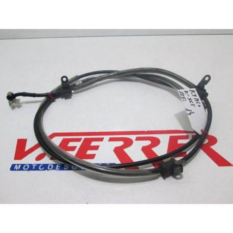 Motorcycle Kymco KXCT 125 2014 Rear Brake Line Replacement 