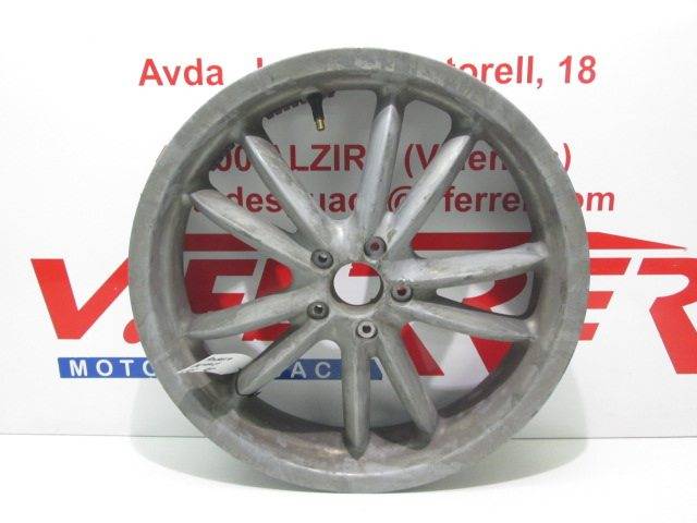 Motorcycle Piaggio Beverly 125 2005 Replacement Rear Rim 