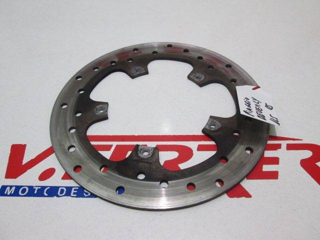 Motorcycle Piaggio Beverly 125 2005 Front Brake Disc Replacement 