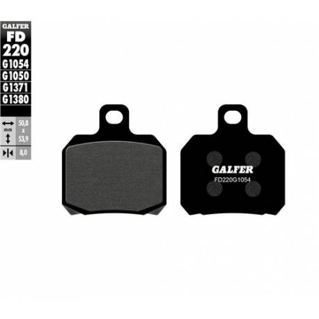 BRAKE PAD SET GALFER FD138-G1054