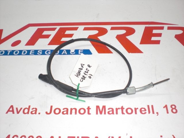 FEEDBACK CABLE KM HONDA CBR 125-R with 5395 miles.