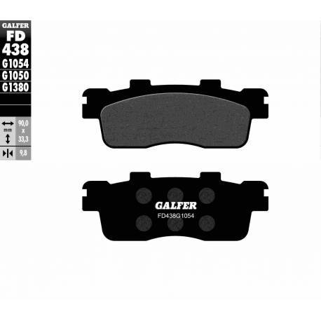 BRAKE PAD SET GALFER FD438-G1054