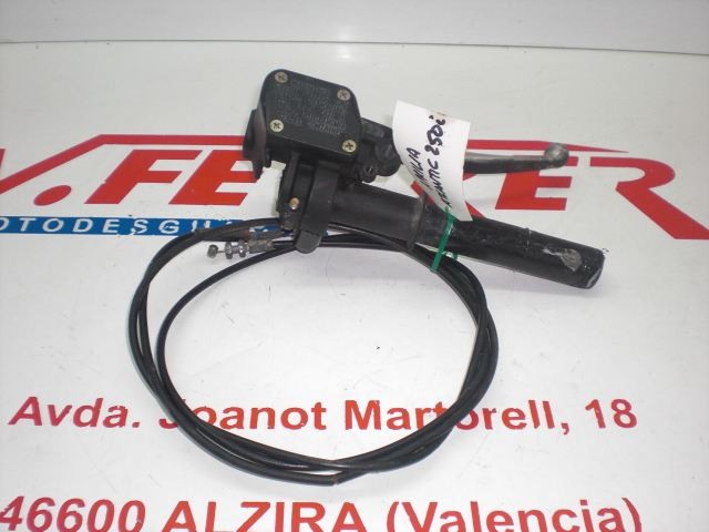 FRONT BRAKE PUMP CONTROL AND THROTTLE CABLES APRILIA ATLANTIC 250 with 43654 km.