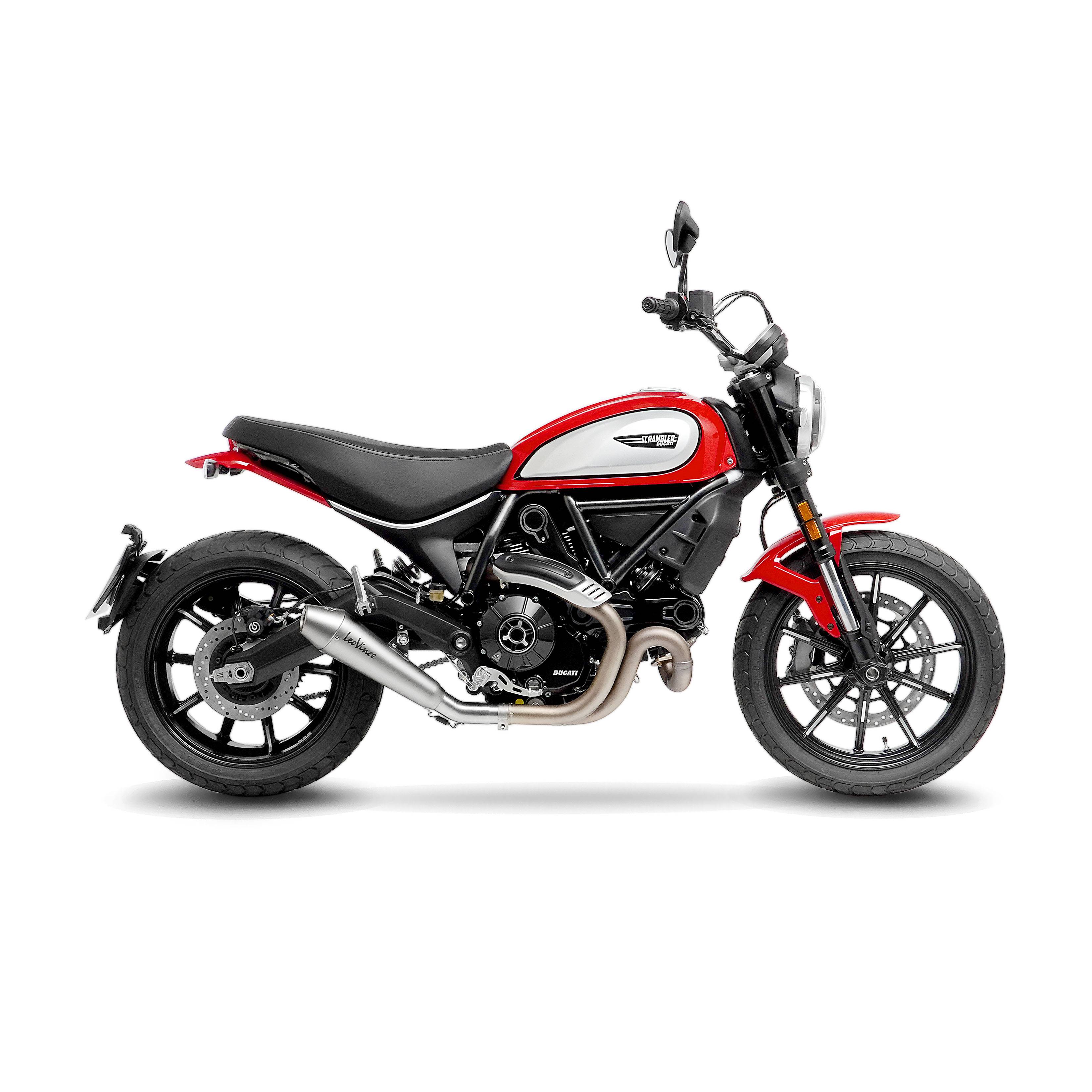 Escape Leovince Gpstyle Ducati Scrambler 800 Icon/Dark Acero Inoxidable 14399