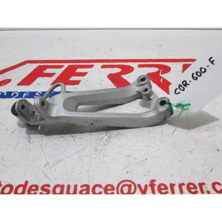 RIGHT REAR SUPPORT FOOTREST scrapping motorcycle HONDA CBR 600 F 2001