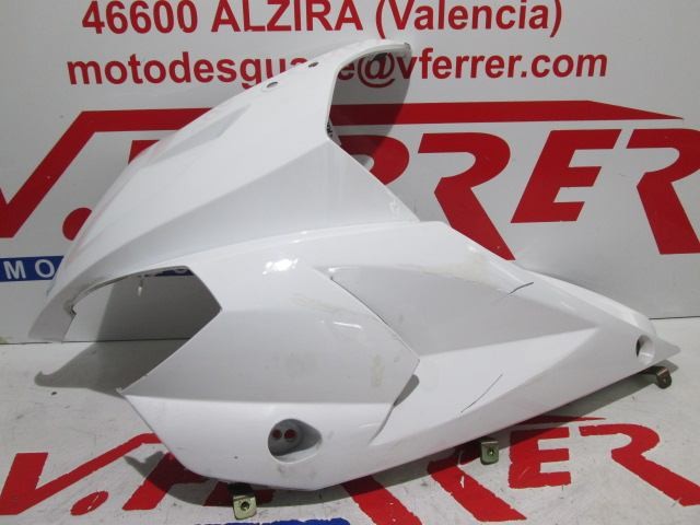 FRONTAL LADO IZQUIERDO (ROTURA) de repuesto de una moto HYOSUNG GT 125 R 2009
