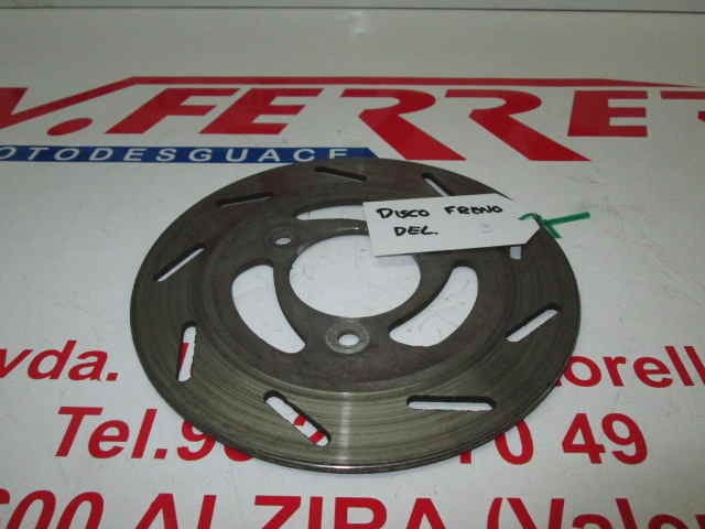 BRAKE DISC FRONT scrapping motorcycle PIAGGIO TYPHOON 50