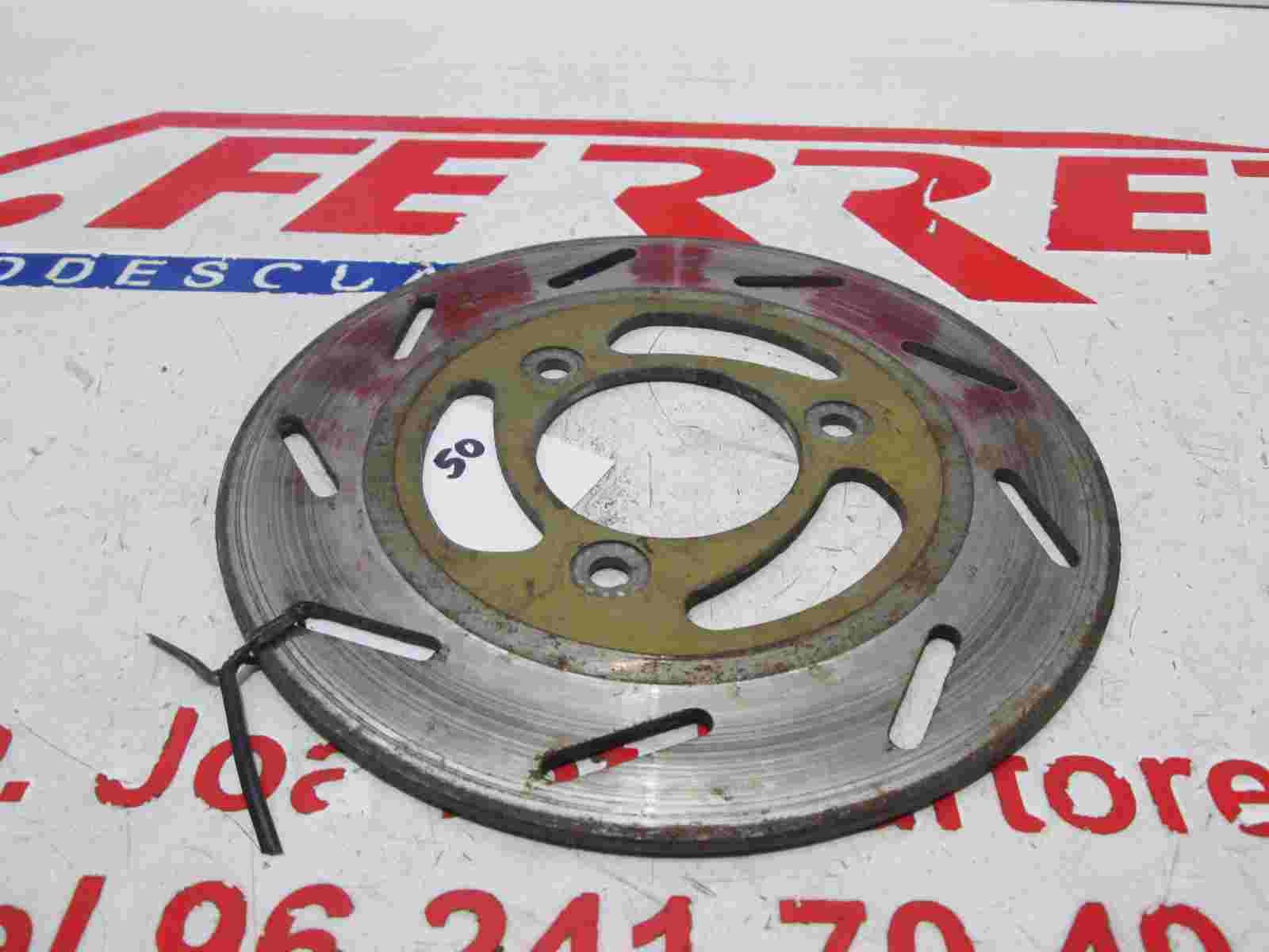 FRONT BRAKE DISC scrapping a PIAGGIO TYPHOON 50 1995