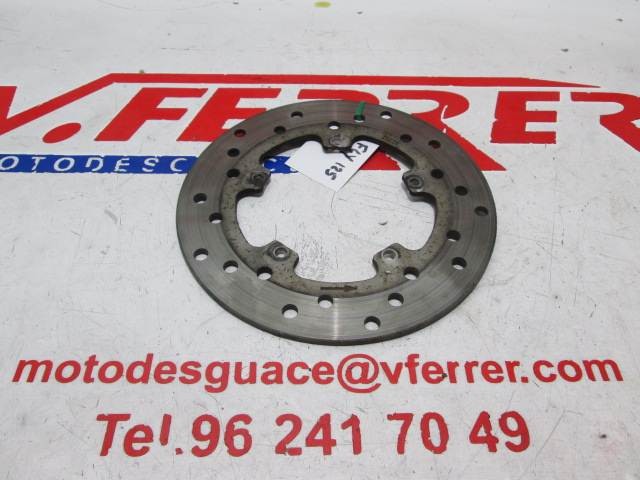 FRONT BRAKE DISC scrapping a motorcycle PIAGGIO FLY 125 2004